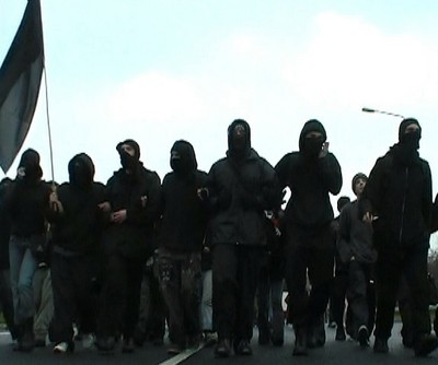 The Black Bloc in Shannon on Dec 6th last year