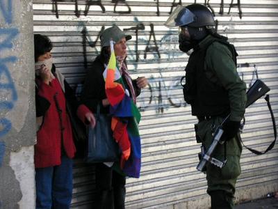 it's not his gun nor his helmet = but it is our flag, that patchwork of hope, autonomy and fine colours.