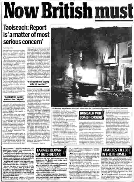 Irish Daily Mail November 30 2006  - feature a (click to read, then left-click to save)