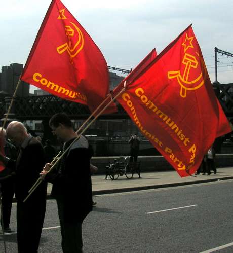 and who said they'd more flags than members...