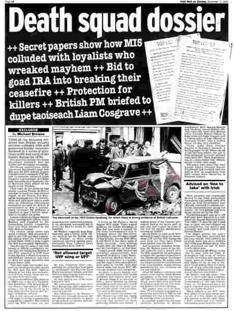 Irish Mail on Sunday December 10 2006 - feature (click to read, then left-click to save)