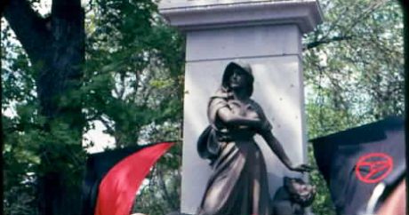 Haymarket Martyrs Monument in Chicago