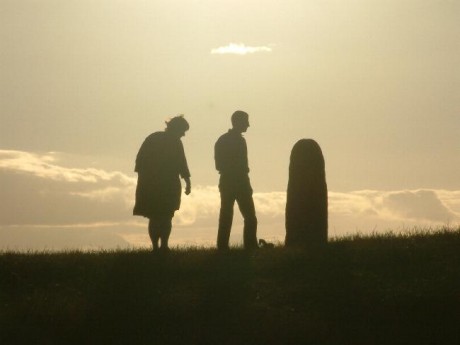 Supporters at Sunset