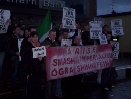 Omagh Protest