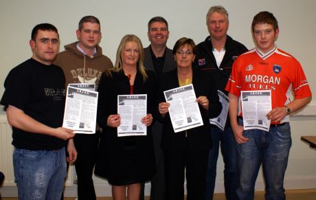 SF Elected activists show support for campaign (Armagh)