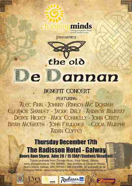 De Dannan at Radisson Hotel Galway, Dec 17th