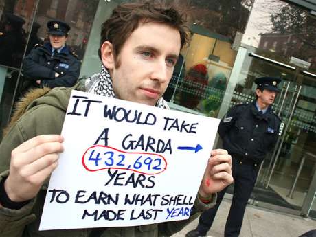 ... but if Ireland's gas hadn't been given away, the state could afford to pay him more