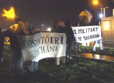 Banners Drawn Ready For The Stand off