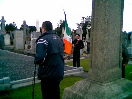 Chairperson and National Flag bearer.