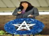 Mrs Stewart July 4th in Fernley Nevada addresses a crowd of supporters.