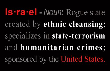 Rogue state Israel !