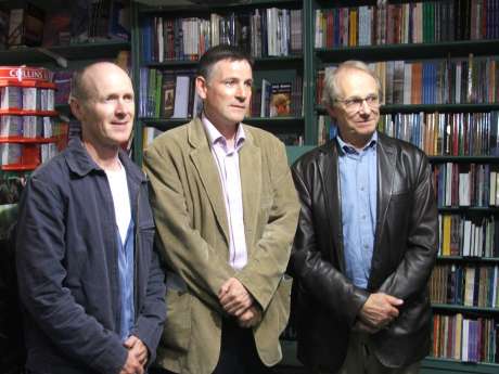 Paul Laverty - Scottish Scriptwriter, Dominic O'Carrol - Corkonian Publisher/Activist, Ken Loach - English Director