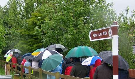 Taking shelter before the off