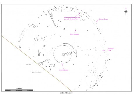 Sketch of Lismullen National Monument