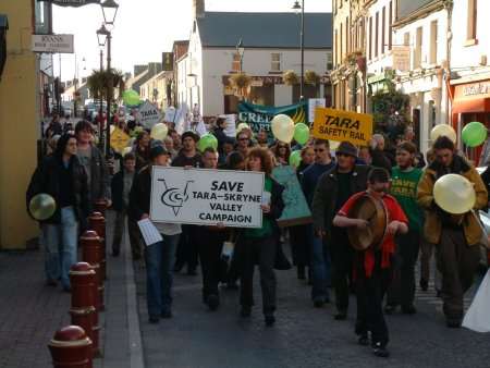 Filling the streets of Navan