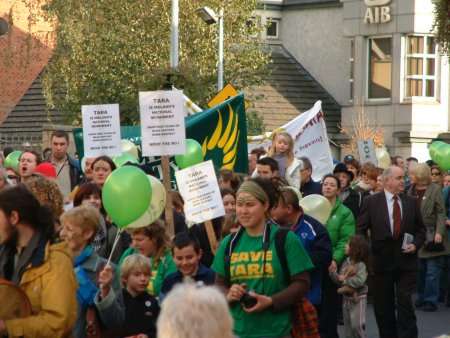 Banners and balloons