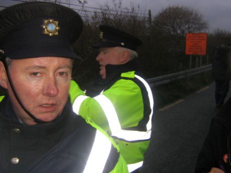 Some people said this cop had a smell of alcohol on his breath.