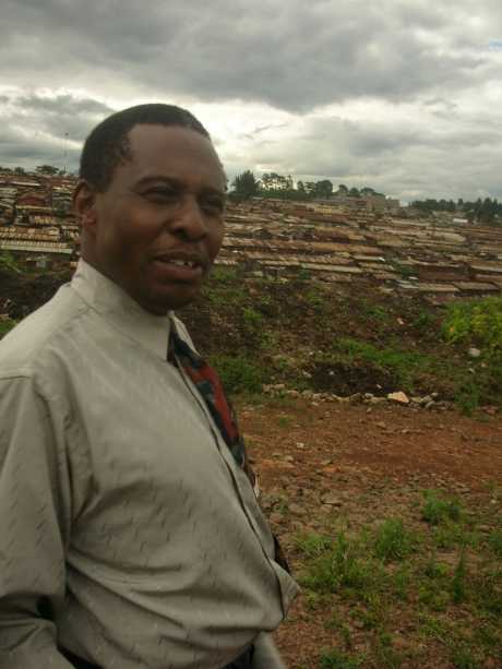 Pastor Nick Macharia working for over 20 years in the slums of Kibera