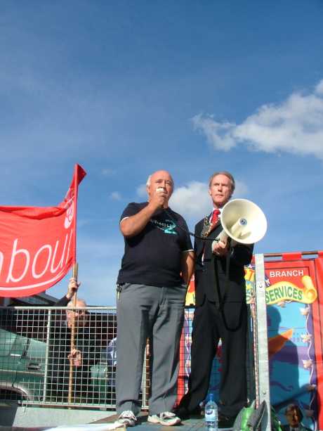 Speaker from the Hospital Action Group