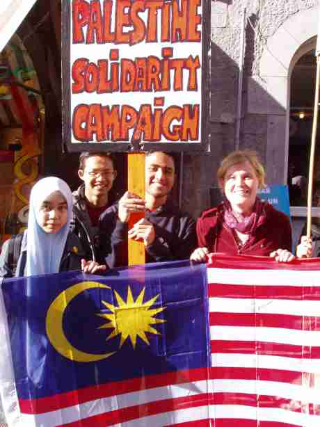 Sarah and her Malaysian sisters and brothers