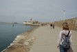 A walk with Chelsea Manning's Mum out along Dun Laoghaire east pier