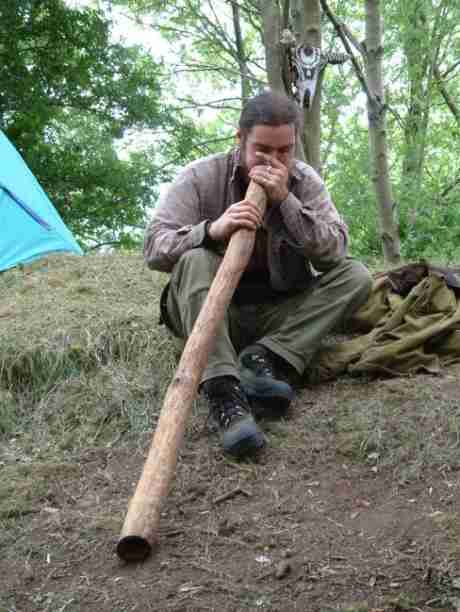 Dan plays a mean Didgeridoo (which he made himself!)