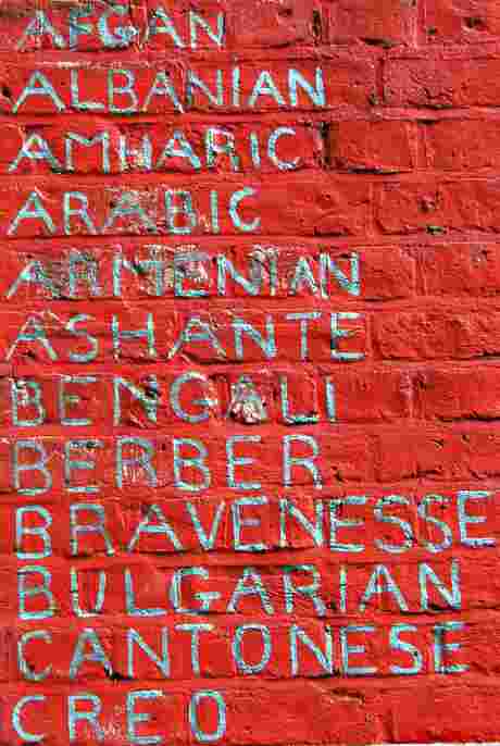Afgan-Albanian-Amharic-Arabic-Armenian-Ashante-Bengali-Berber-Bravenesse-Bulgarian-Cantonese-Creo
