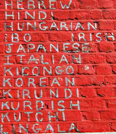 Hebrew-Hindi-Hungarian-Japanese-Italian-Kicongo-Korean-Kirundi-Kurdish-Dutchi-Lingala