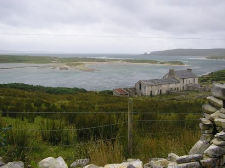 Ruined remains of the landlords Rossport house, a tour and history lecture can be arranged for Shell, by appointment.